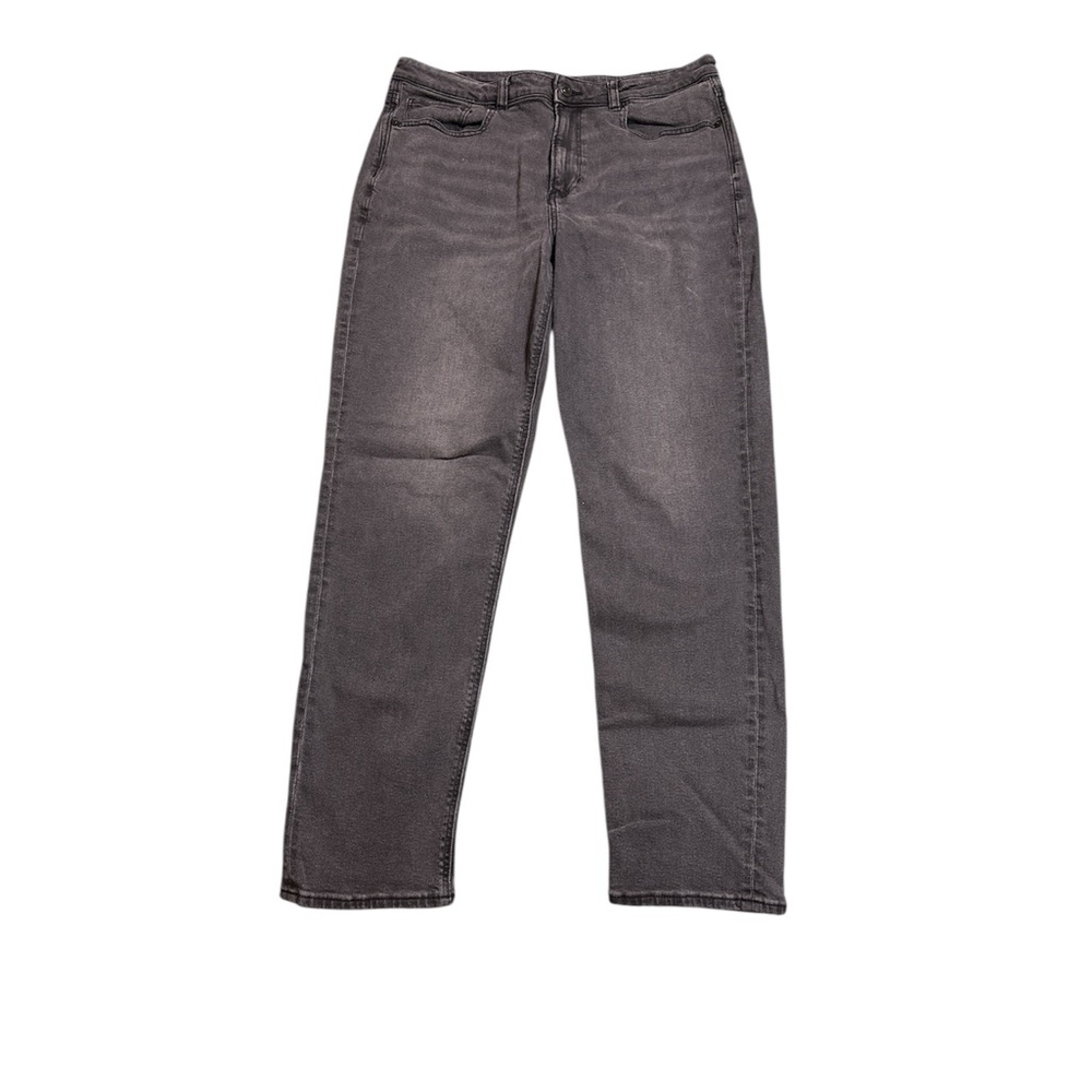 American Eagle Outfitters Dark Gray Straight Leg Jeans